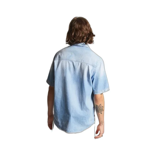 Dsquared2 Faded Distressed Denim Shirt