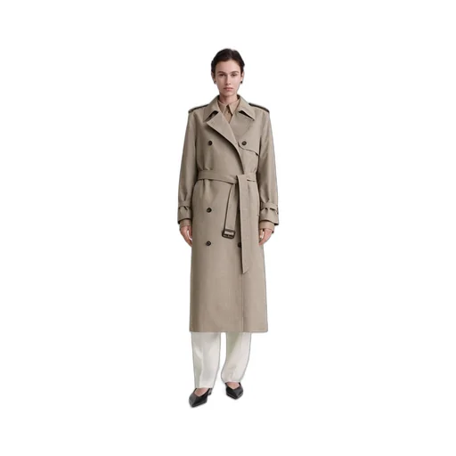 Double-Breasted Trench Coat