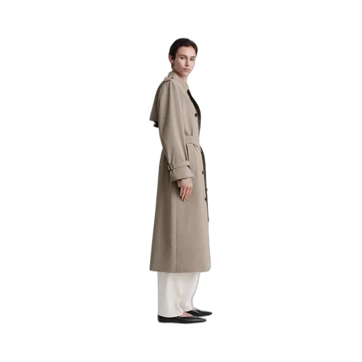 Double-Breasted Trench Coat
