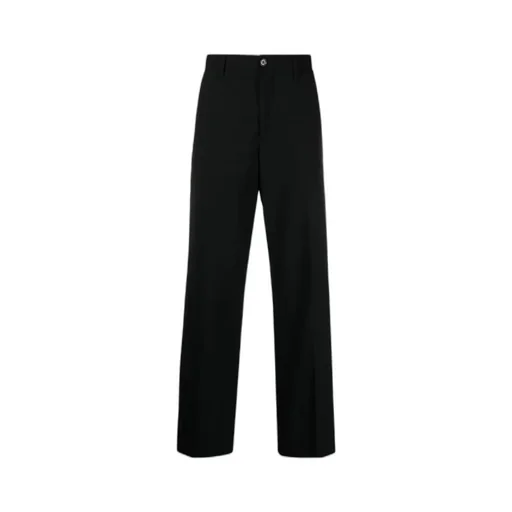 Tropical Straight-Leg Tailored Trousers
