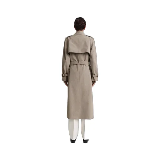 Double-Breasted Trench Coat