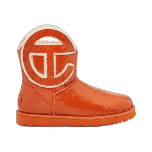 Ugg X Telfar Logo Mini Crinkle Boots
