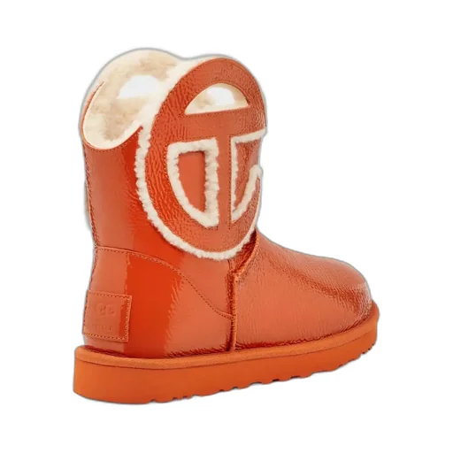 Ugg X Telfar Logo Mini Crinkle Boots