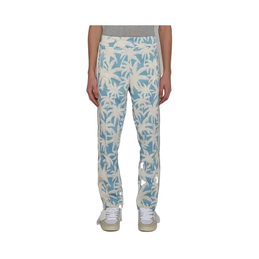 Palm Angels Palm-Printed Elasticated Waist Track Pants