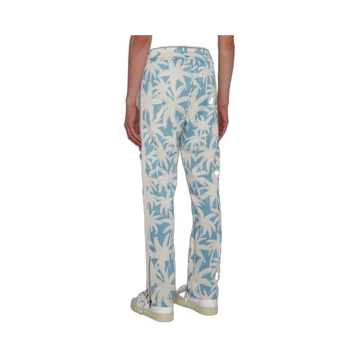 Palm Angels Palm-Printed Elasticated Waist Track Pants