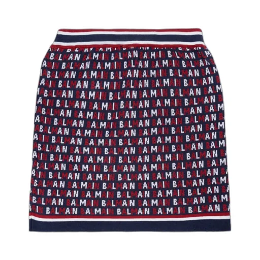 Balmain Kids Knit Skirt