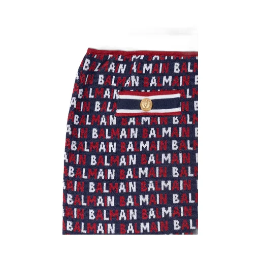 Balmain Kids Knit Skirt