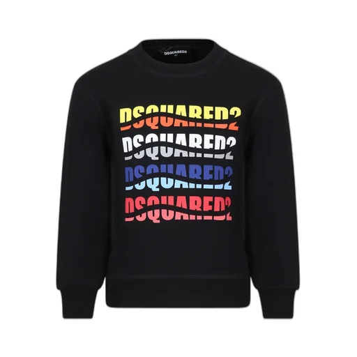 Dsquared2 Kids Logo Printed Crewneck Sweatshirt