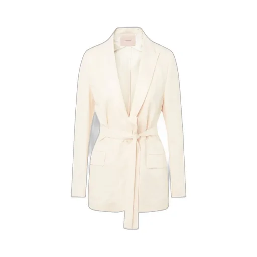 Long-Sleeved Lapel Blazer