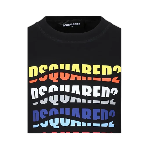 Dsquared2 Kids Logo Printed Crewneck Sweatshirt