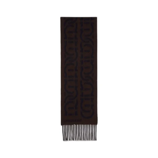 Jacquard Wool Scarf