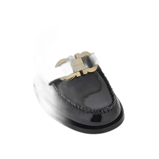 Salvatore Ferragamo Gancini Ornament Moccasins