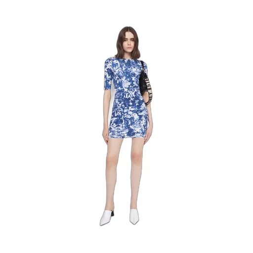 Stella Mccartney Animal Forest-Printed Straight Hem Mini Dress