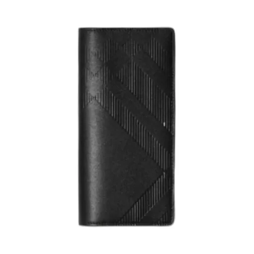 Burberry Check Embossed Continental Wallet