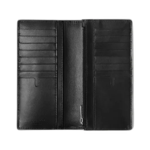 Burberry Check Embossed Continental Wallet