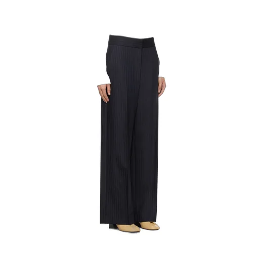 Khaite The Banton Striped Pants