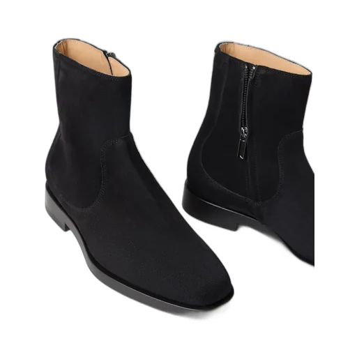 Suede Ankle Boots