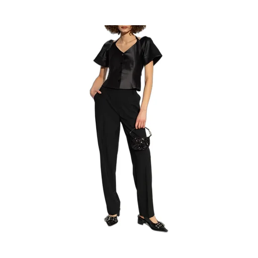 Front Pleated Casual Pants