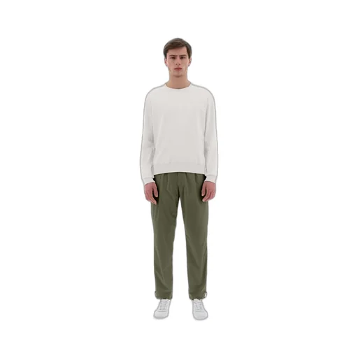Herno Logo Detailed Crewneck Sweatshirt