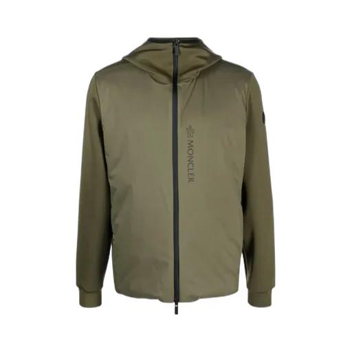 Logo-Print Reflective Bomber Jacket