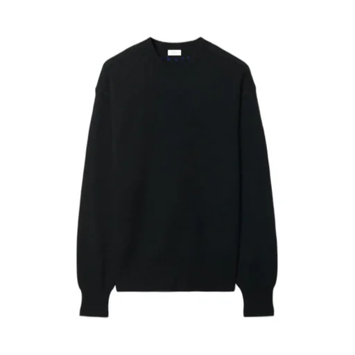 Logo-Embroidered Wool Jumper