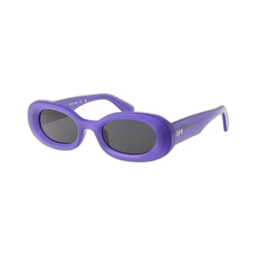 Off-White Oval Frame Sunglasses
