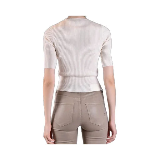 Round Neck Knitted Sweater