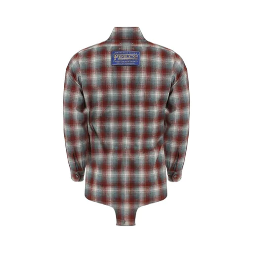 Plaid Button-Up Shirt