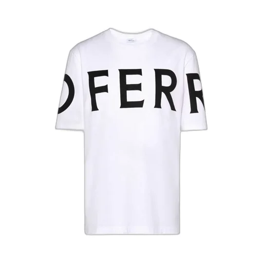 Salvatore Ferragamo Logo Printed Crewneck T-Shirt