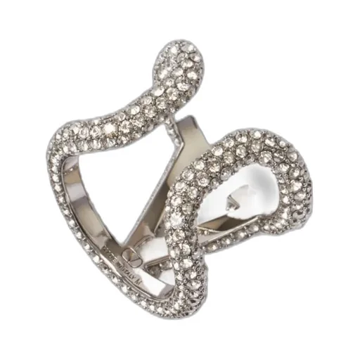 Valentino Vlogo Embellished Ring