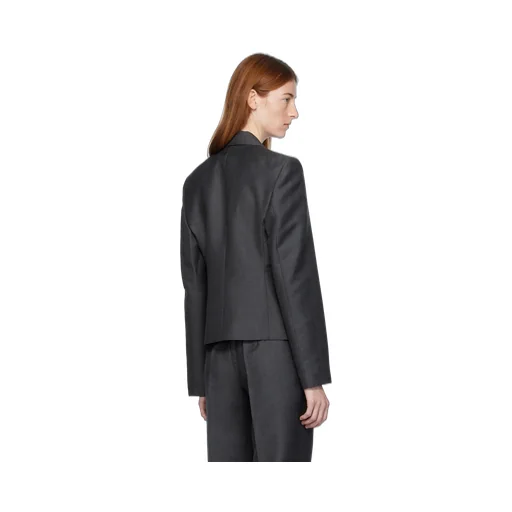 Zippered Lapel Casual Jacket