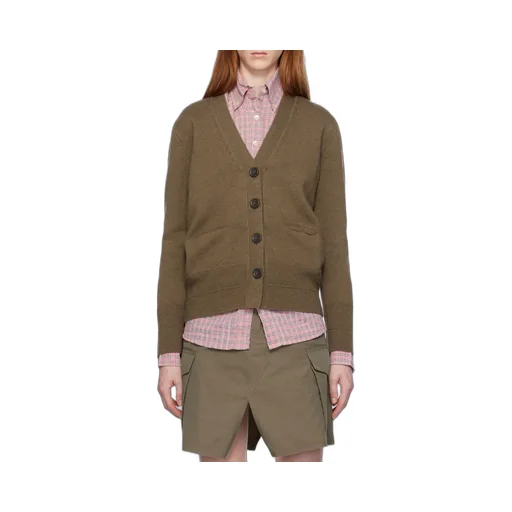 Our Legacy Compressed Wool Knit Cardigan