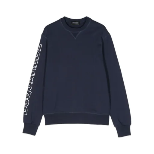 Dsquared2 Kids Logo Printed Crewneck Sweatshirt