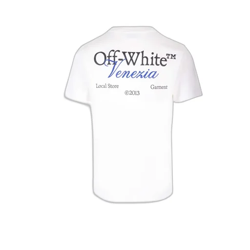 Off-White Logo Printed Crewneck T-Shirt