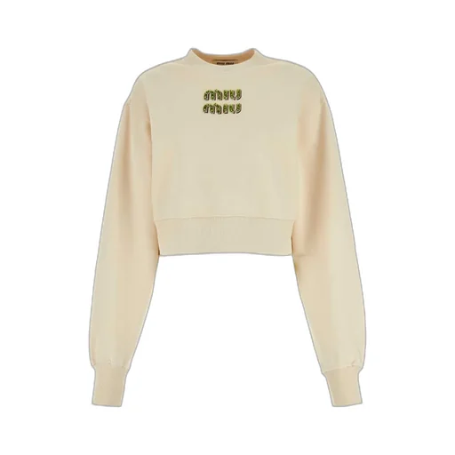 Sweatshirt With Embroidered Logo