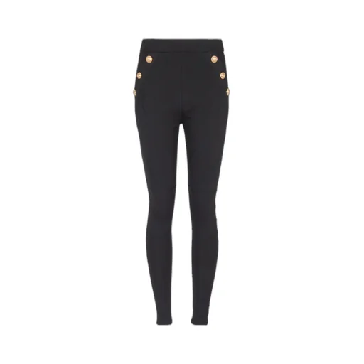 Balmain 6 Buttons Knit Leggings