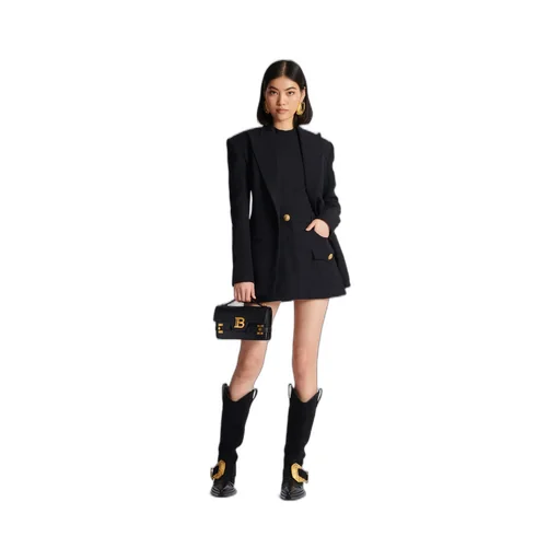 Balmain 6-Button Knit T-Shirt