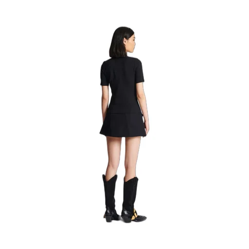 Balmain 6-Button Knit T-Shirt