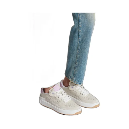 Balmain B Court Logo Patch Sneakers