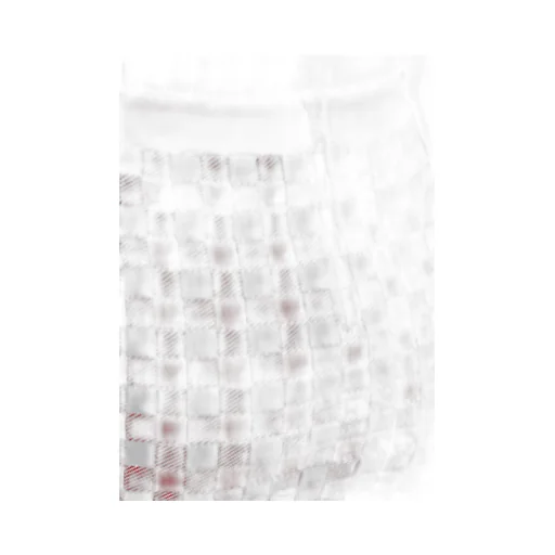 Balmain Gingham Check Patterned High-Waisted Mini Skirt