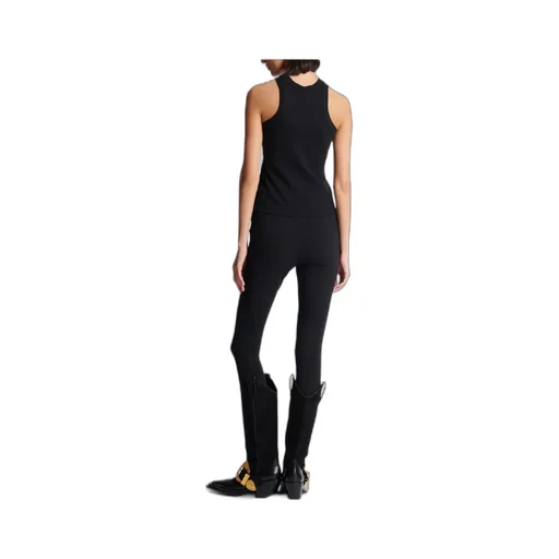 Balmain Pb Embroidered Tank Top