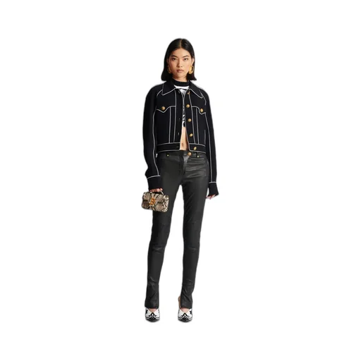 Western Crepe Jacket
