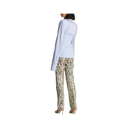 Balmain Poplin Knotted Shirt