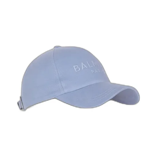 Balmain Logo Embroidered Curved-Peak Baseball Cap