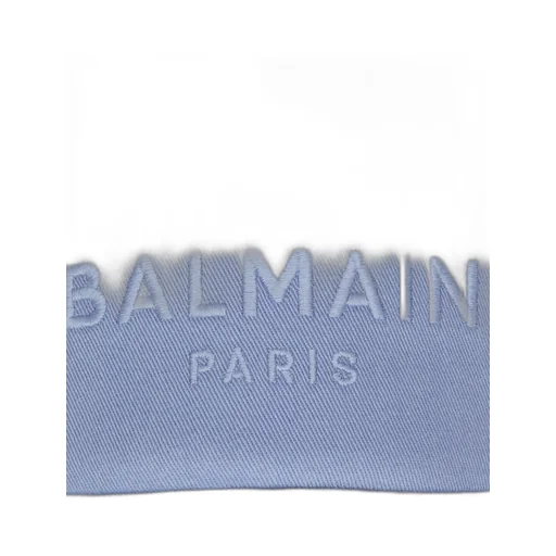 Balmain Logo Embroidered Curved-Peak Baseball Cap