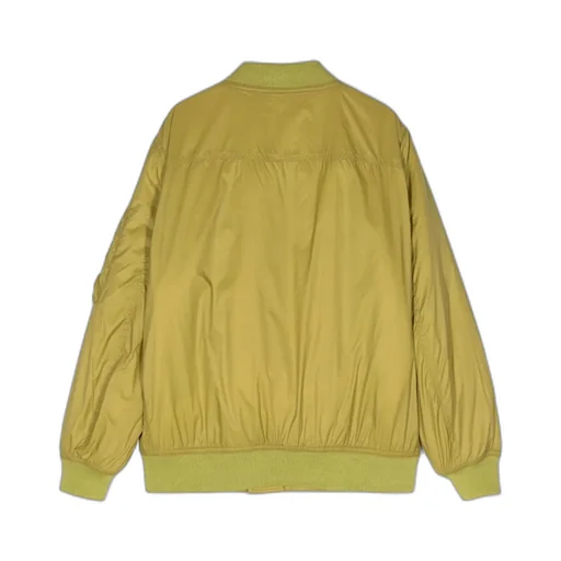 Panelled Zip-Up Bomber Jacket