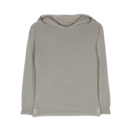 Fine-Knit Virgin Wool Hoodie