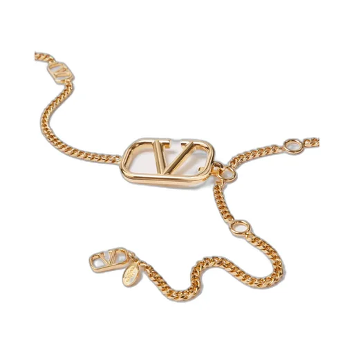 Valentino Vlogo Charm Chain Belt