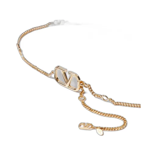Valentino Vlogo Charm Chain Belt