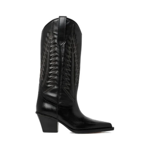 Thick High-Heeled Boots